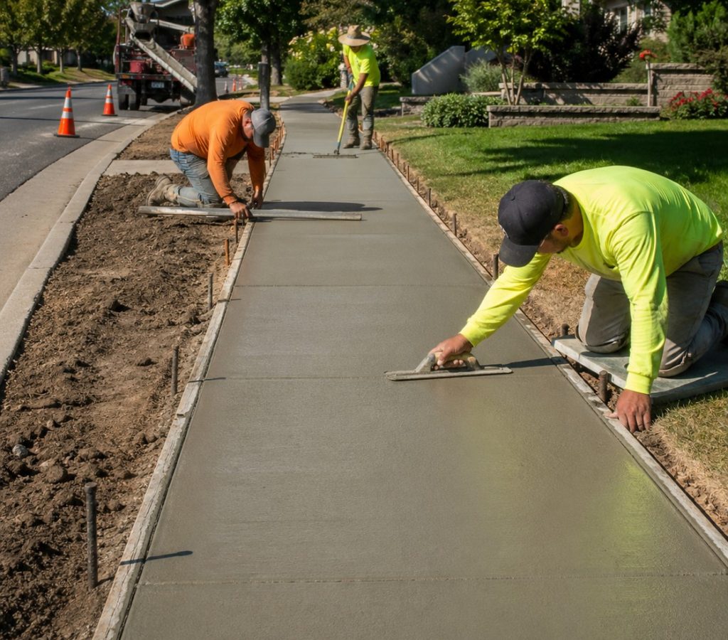Concrete Sidewalks